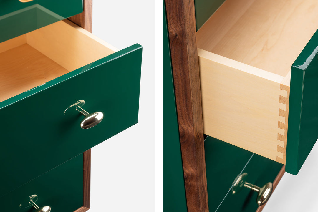 DANISH OILED WALNUT & FOREST GLOSS LACQUER