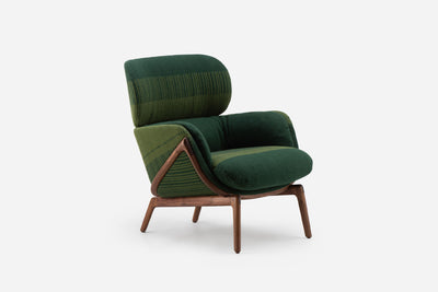 DANISH OILED WALNUT & MANTA LIDO VERDE ESCURO / VERDE TROPA