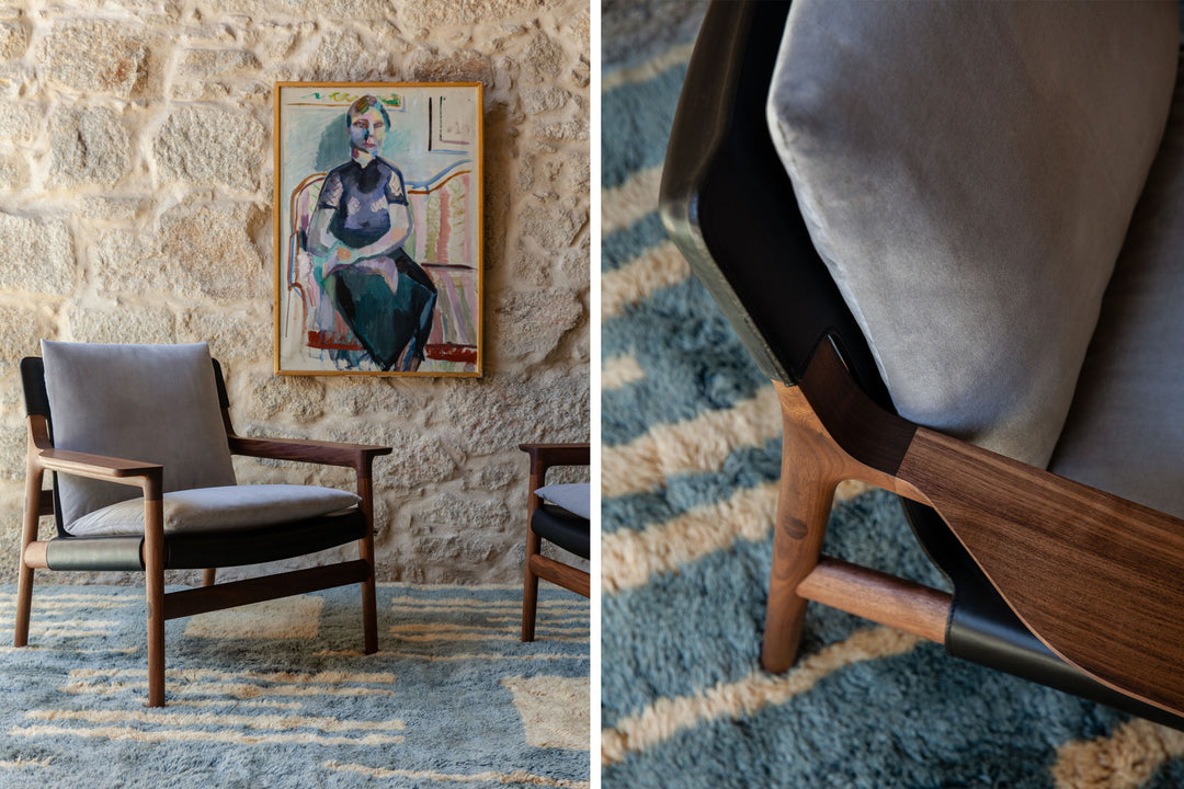 SELA LOUNGE CHAIR - WIDE ARMS