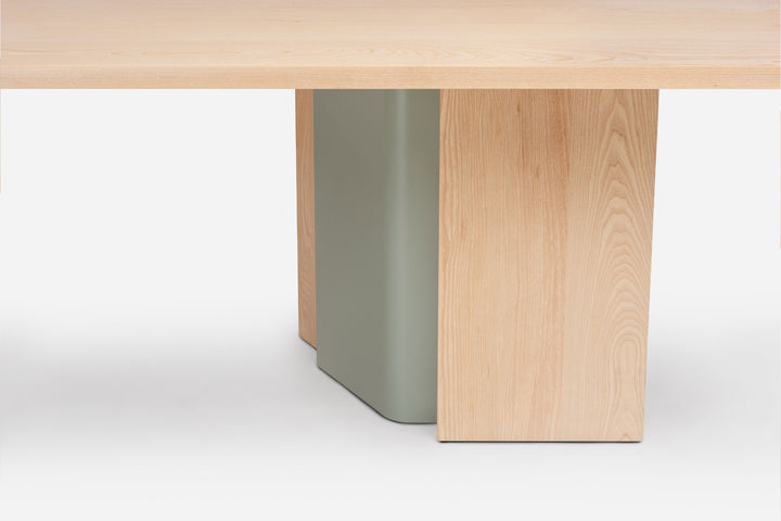 WHITE OILED ASH & FJORD PAINTED HDF (MODEL: L)