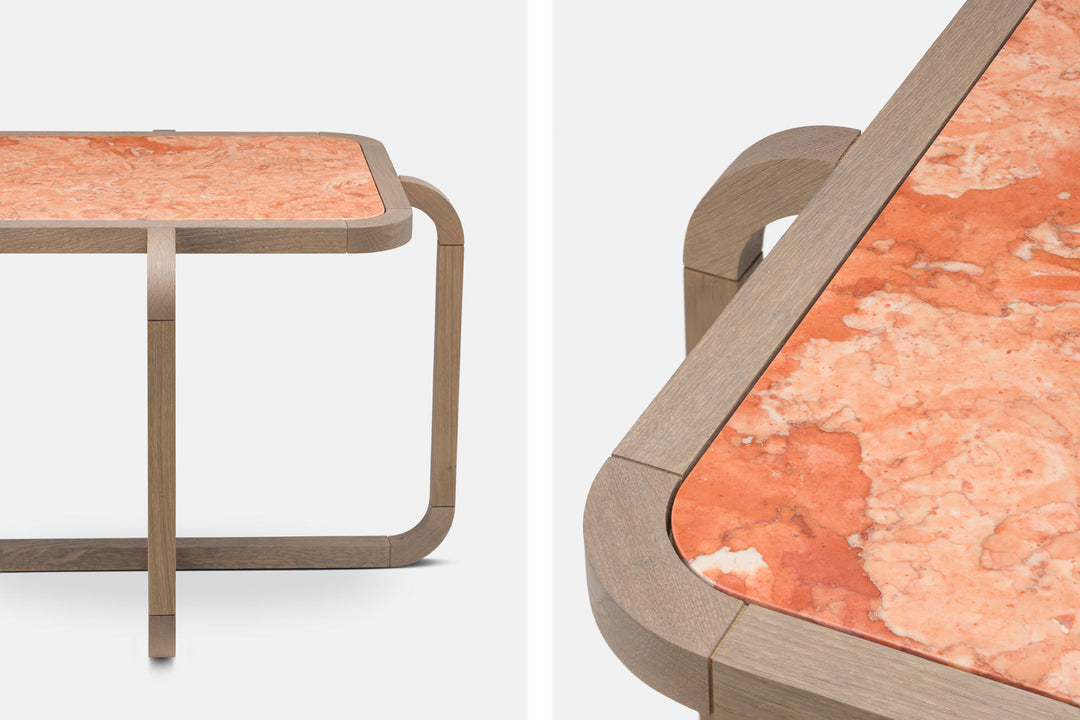 OXIDISED OAK & ROSA NEGRAIS MARBLE (MODEL: MM)