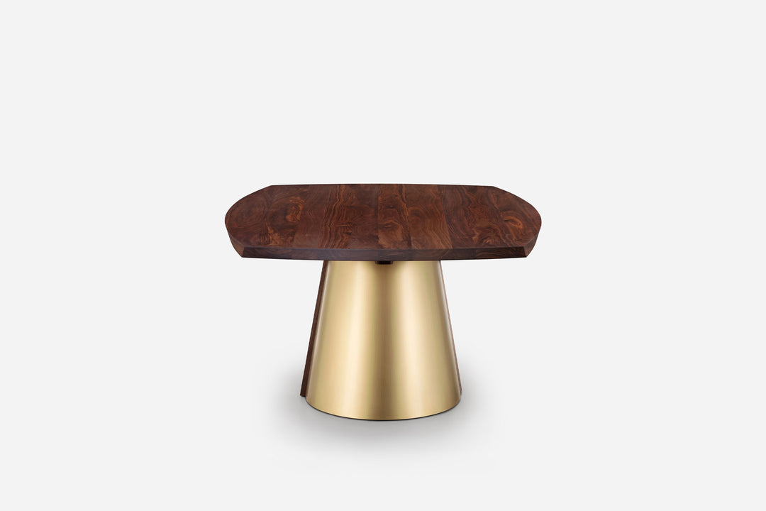 DANISH OILED WALNUT & BRASS