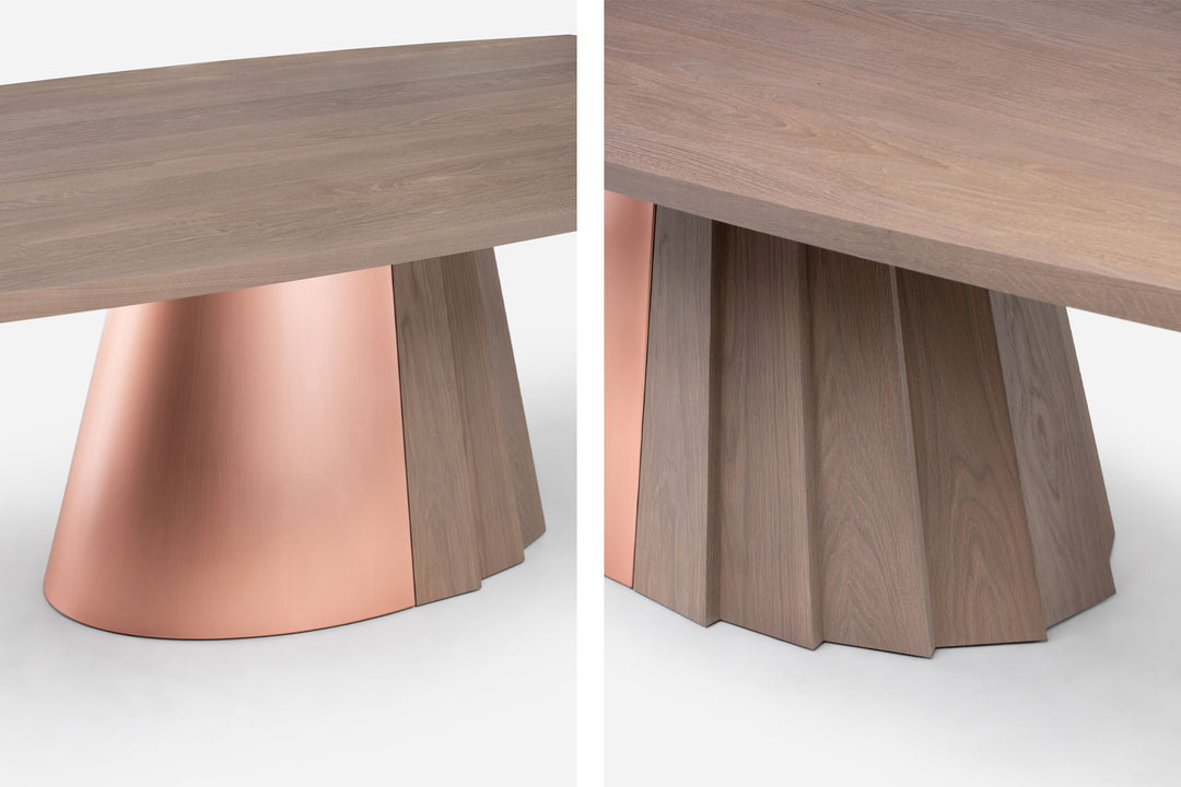 OXIDISED OAK & COPPER