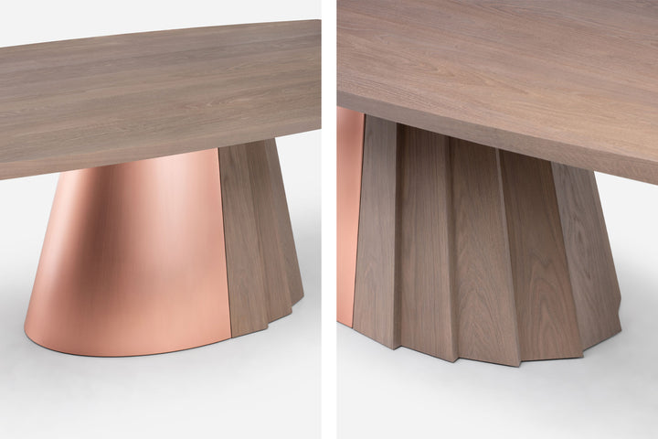 OXIDISED OAK & COPPER