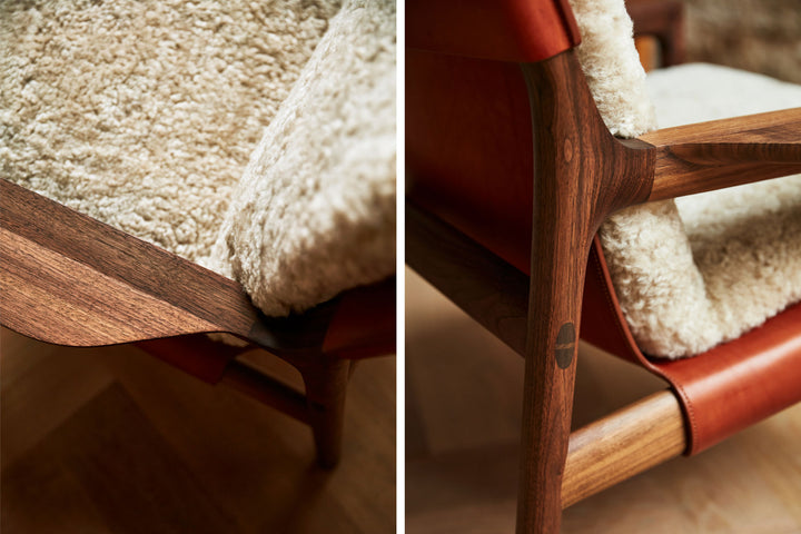 SELA LOUNGE CHAIR - WIDE ARMS