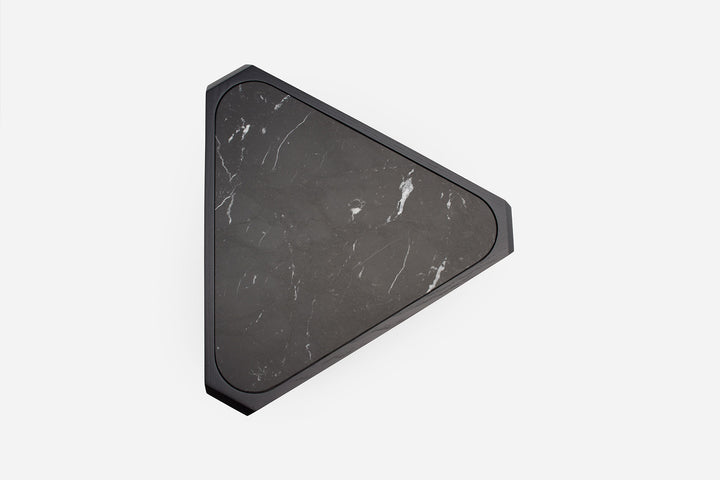 BLACK STAINED ASH & BLACK MARQUINA MARBLE