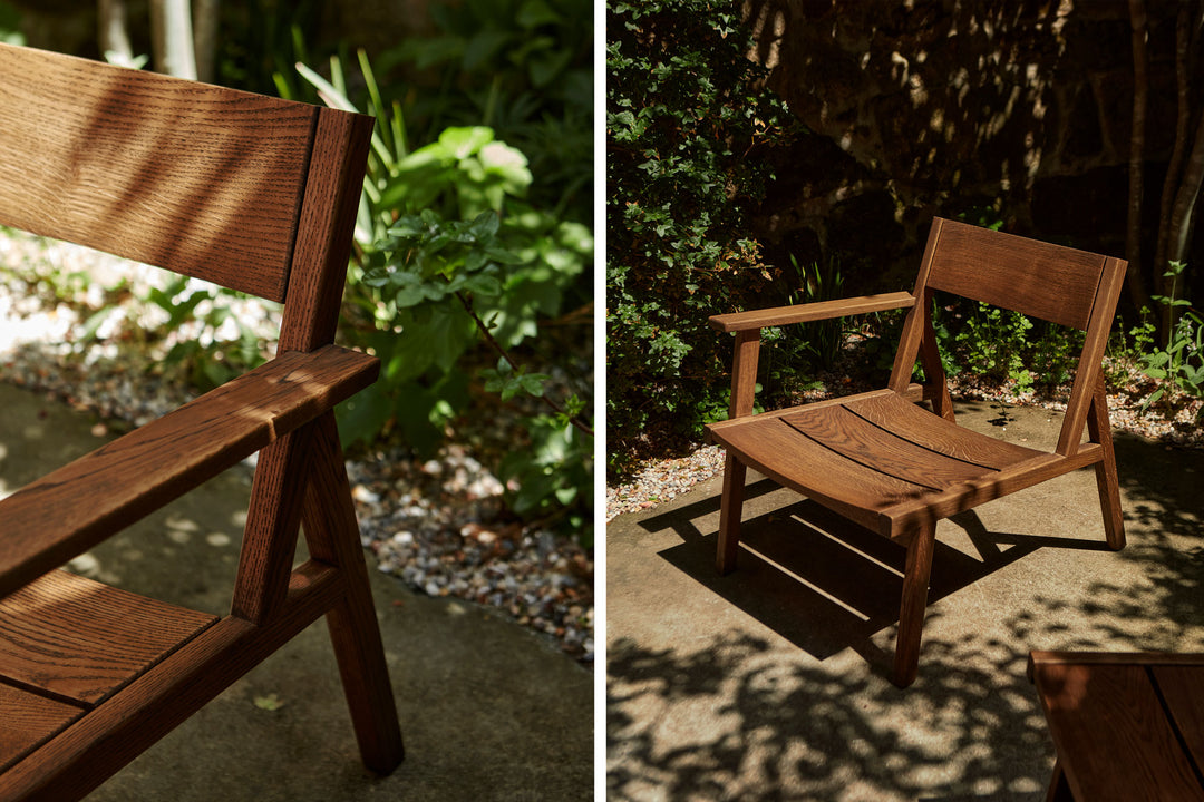 98.6°F OUTDOOR ONE ARMED LOUNGE CHAIR