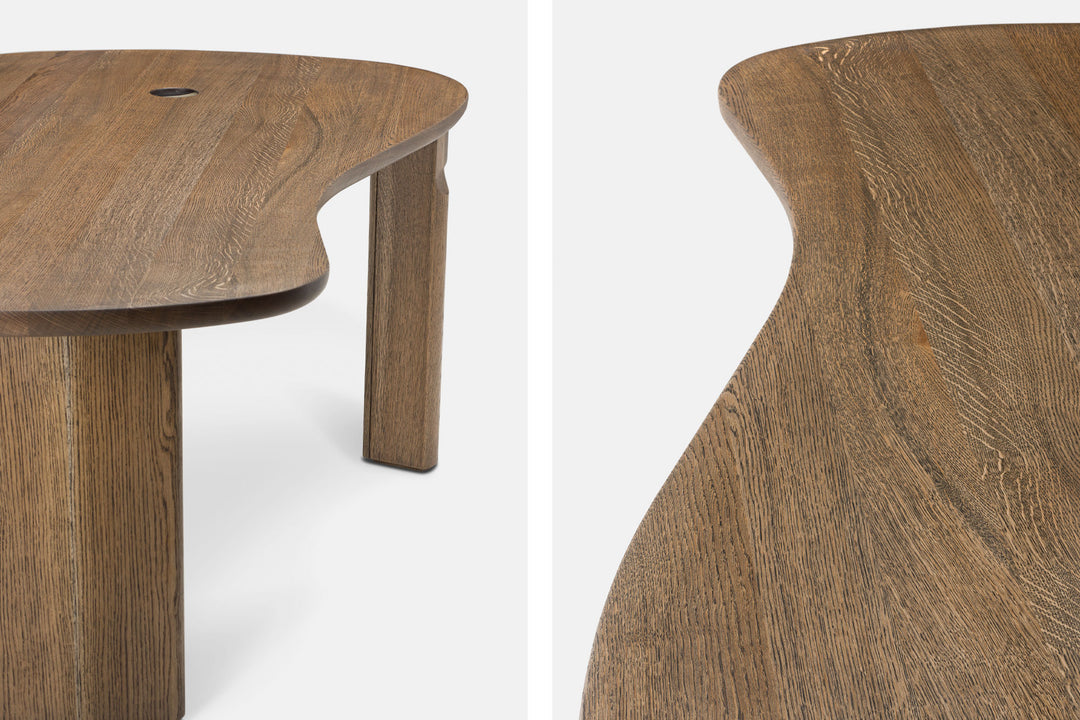 BLACK OILED OAK & BLACK MARQUINA MARBLE