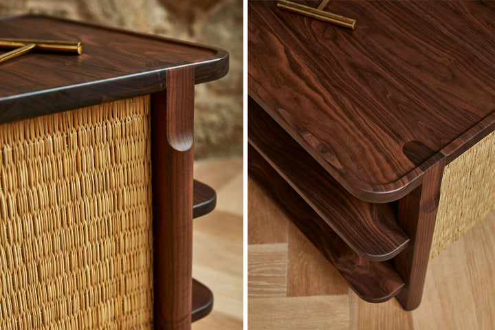 TWENTY-FIVE BEDSIDE TABLE