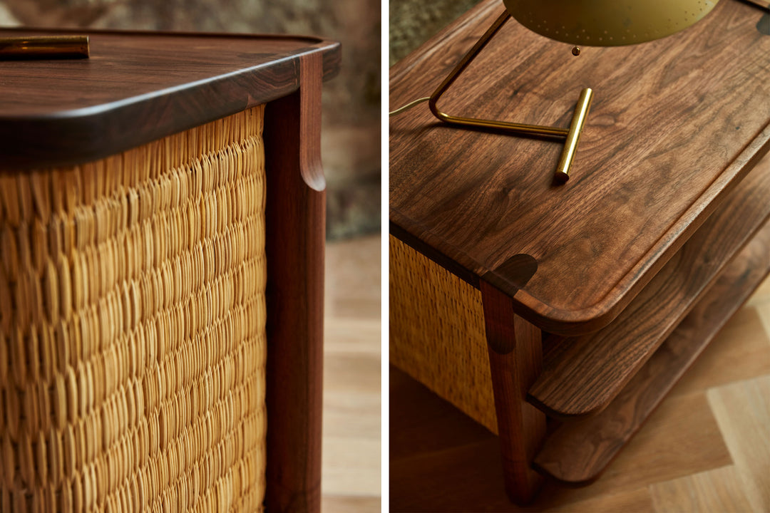 TWENTY-FIVE BEDSIDE TABLE