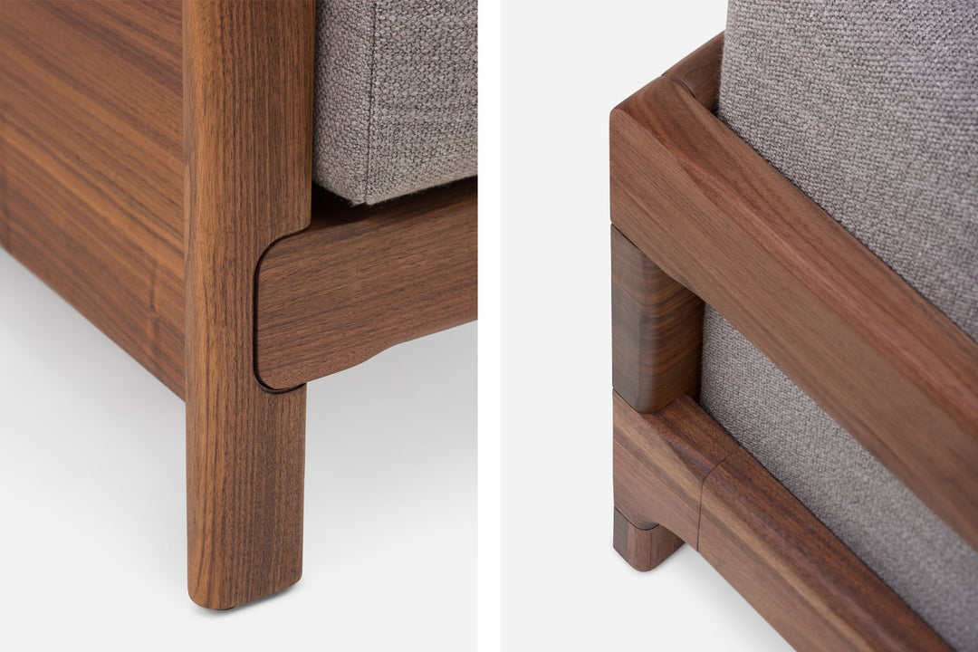 DANISH OILED WALNUT & BASE 007 (MODEL: L)