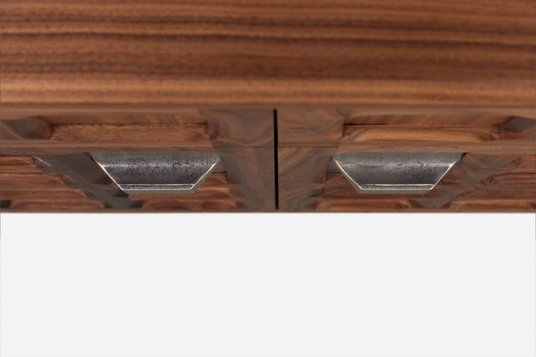 DANISH OILED WALNUT & GREY CERAMIC (MODEL: LF)