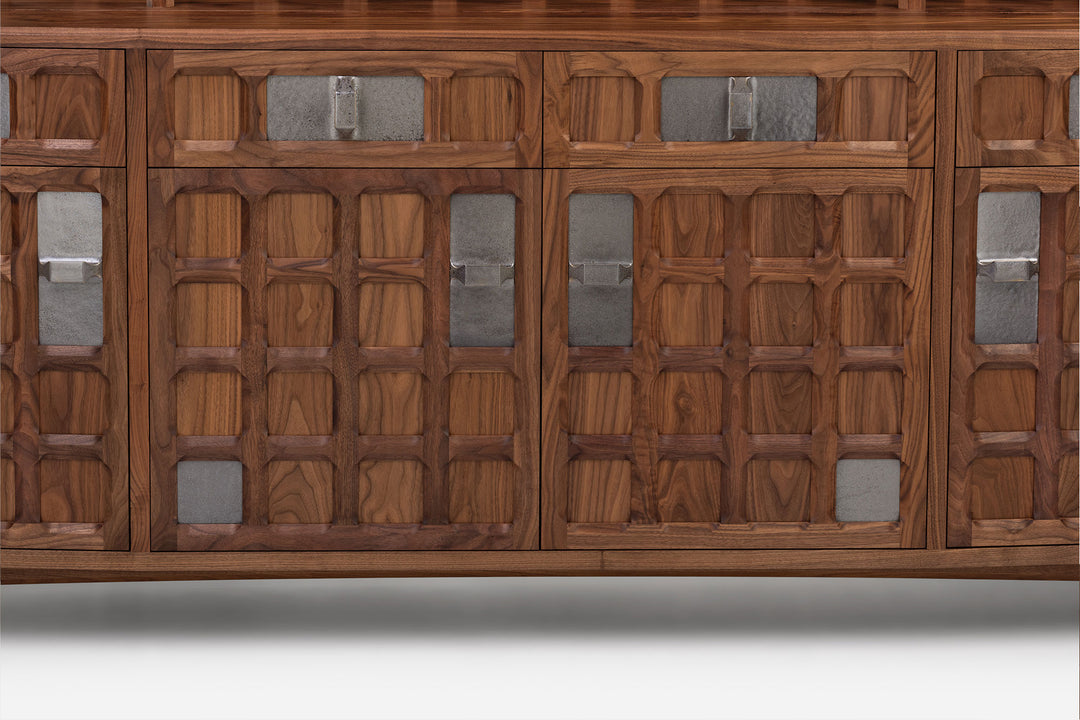 DANISH OILED WALNUT & GREY CERAMIC (MODEL: LF)