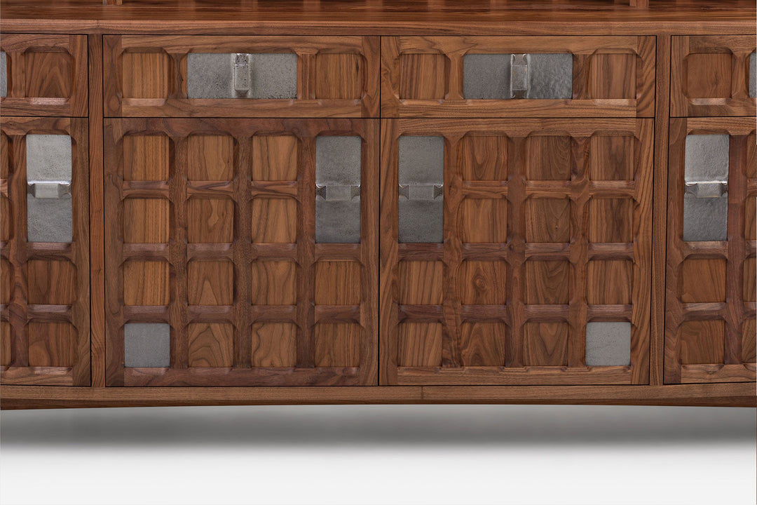 DANISH OILED WALNUT & GREY CERAMIC (MODEL: LF)