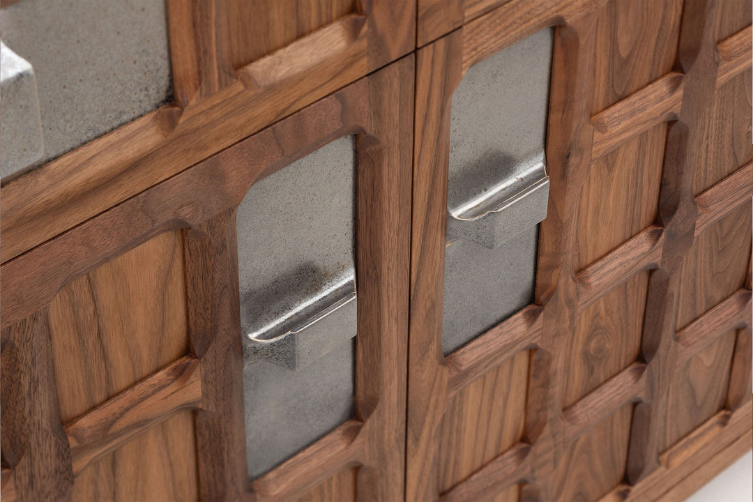 DANISH OILED WALNUT & GREY CERAMIC (MODEL: LF)