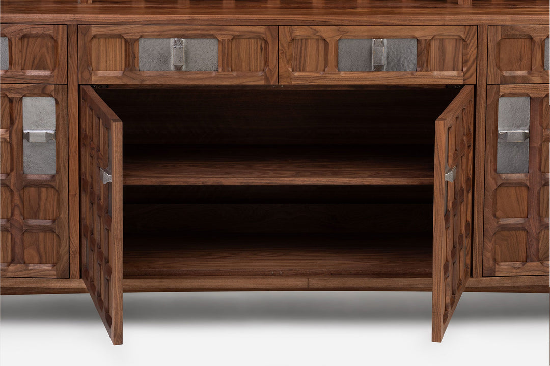 DANISH OILED WALNUT & GREY CERAMIC (MODEL: LF)