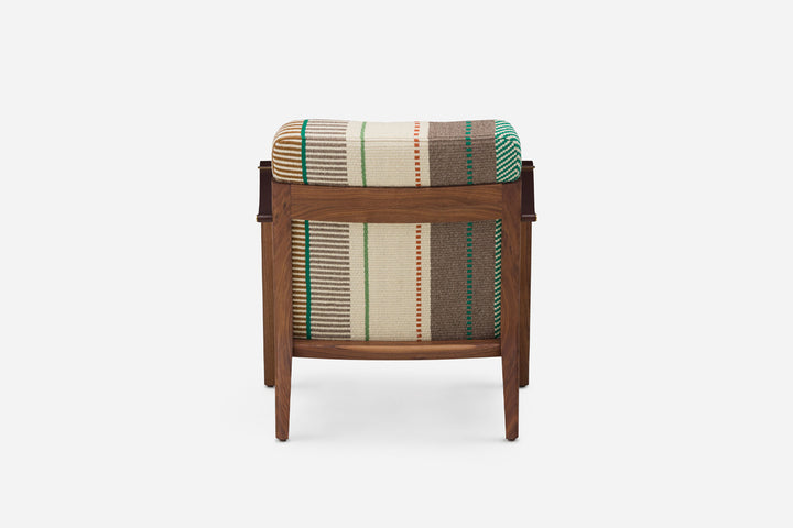 DANISH OILED WALNUT & MANTA ESPINHADA VERDE & BROWN LEATHER STRAPS