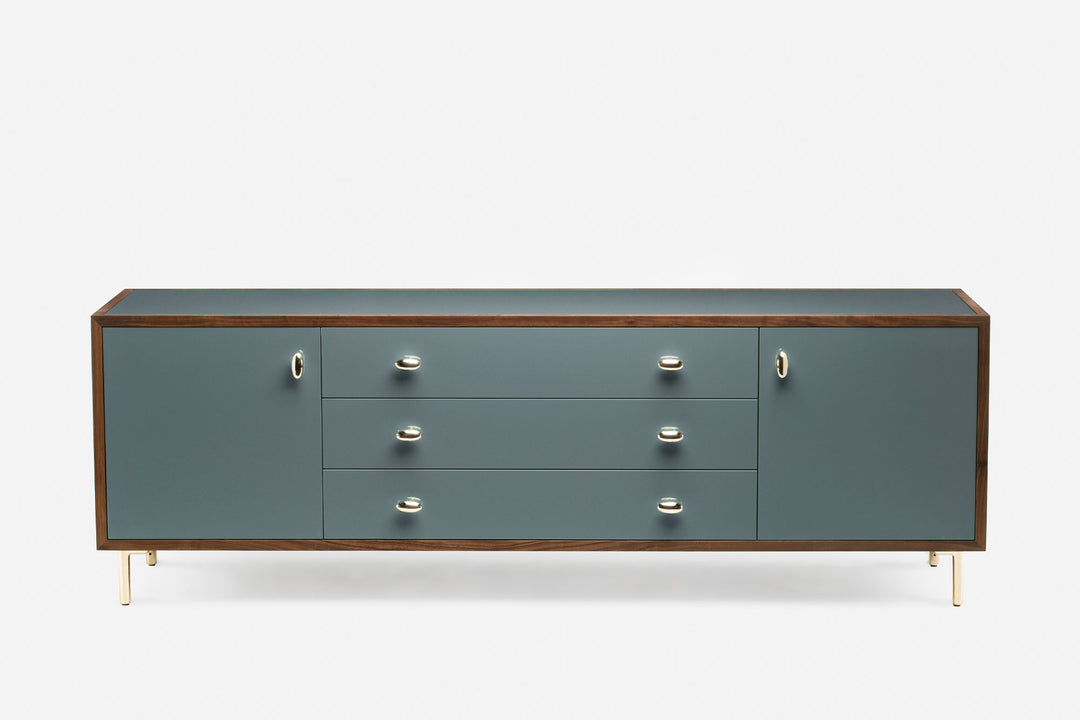 DANISH OILED WALNUT & BAY GLOSS HDF