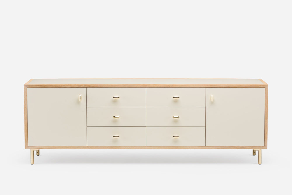 WHITE OILED OAK & BONE SATIN MATTE HDF