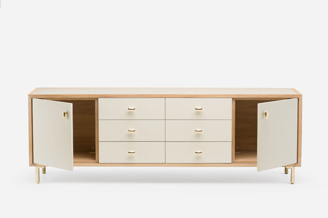 WHITE OILED OAK & BONE SATIN MATTE HDF