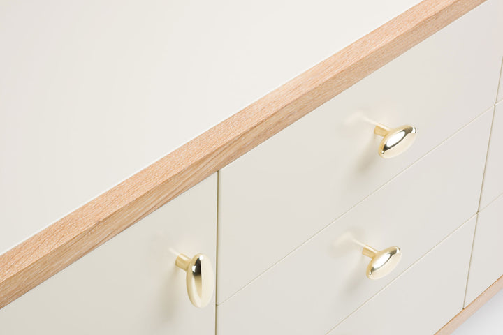 WHITE OILED OAK & BONE SATIN MATTE HDF