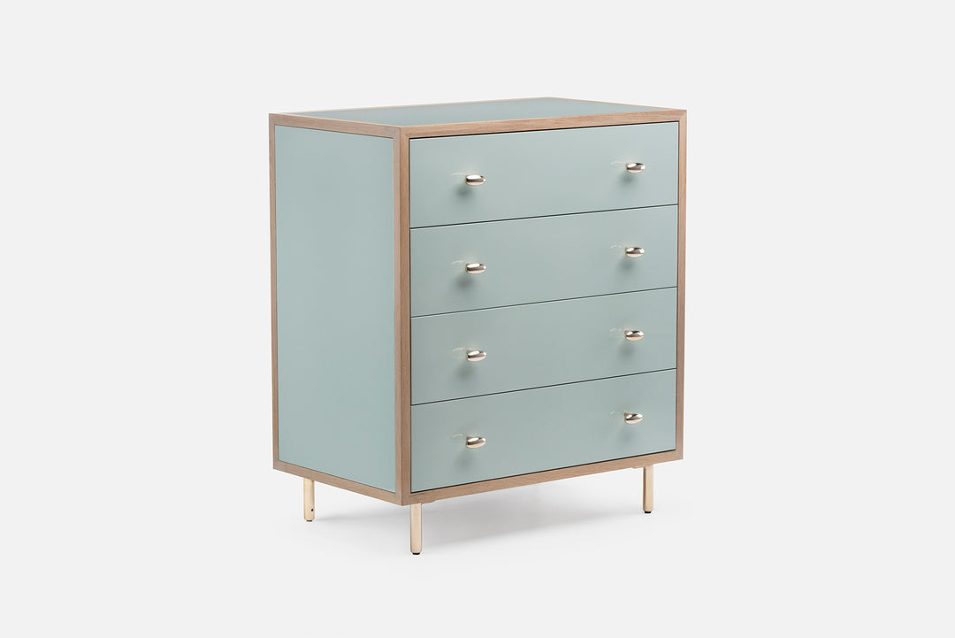 WHITE OILED OAK & LAGOON GLOSS HDF