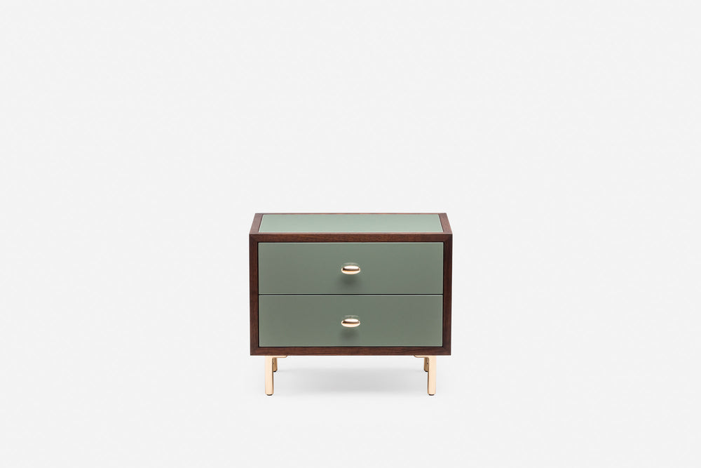 BLACK OILED WALNUT & COVE GLOSS HDF