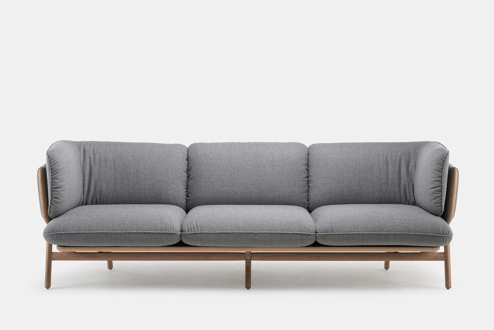 WHITE OILED OAK & SUNNIVA 2 242 (SHELL) & PILOT 132 (CUSHIONS). (MODEL: L)