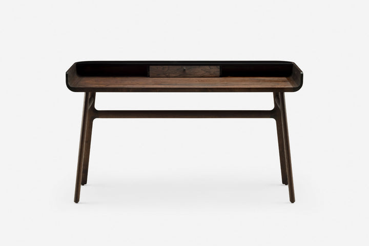 BLACK OILED WALNUT & BLACK GLOSS HDF