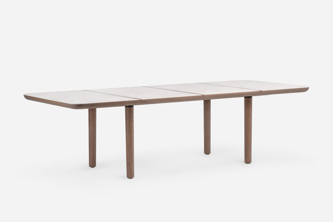 OXIDISED OAK & ATAIJA CREME LIMESTONE