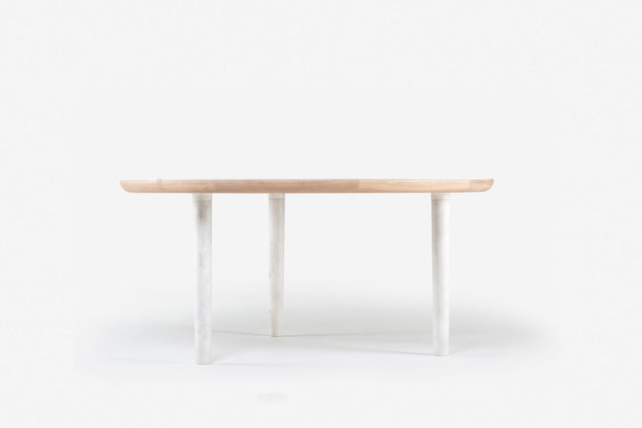 WHITE OILED OAK & CARRARA MARBLE