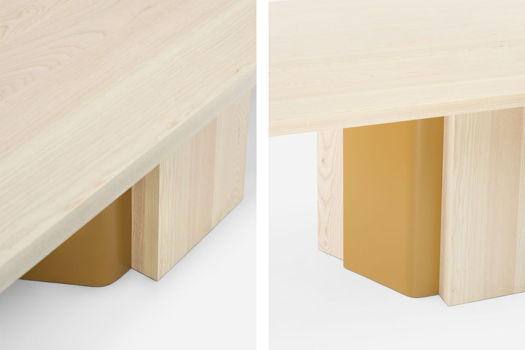 WHITE OILED ASH & OCHRE SATIN MATTE HDF (MODEL: M)