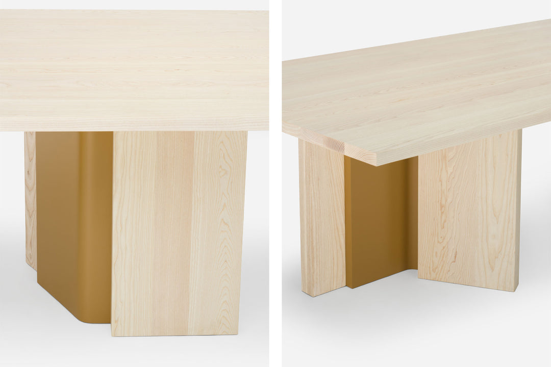 WHITE OILED ASH & OCHRE SATIN MATTE HDF (MODEL: M)