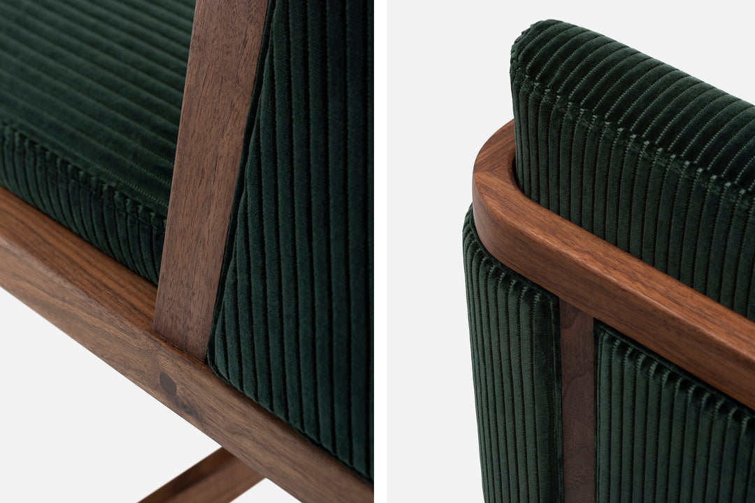 DANISH OILED WALNUT & PHLOX 983 (MODEL: P)