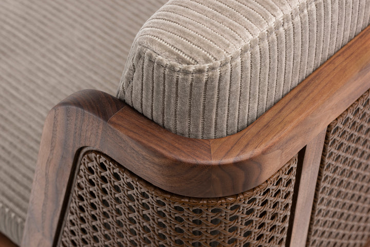 DANISH OILED WALNUT & PHLOX 243 (MODEL: P)