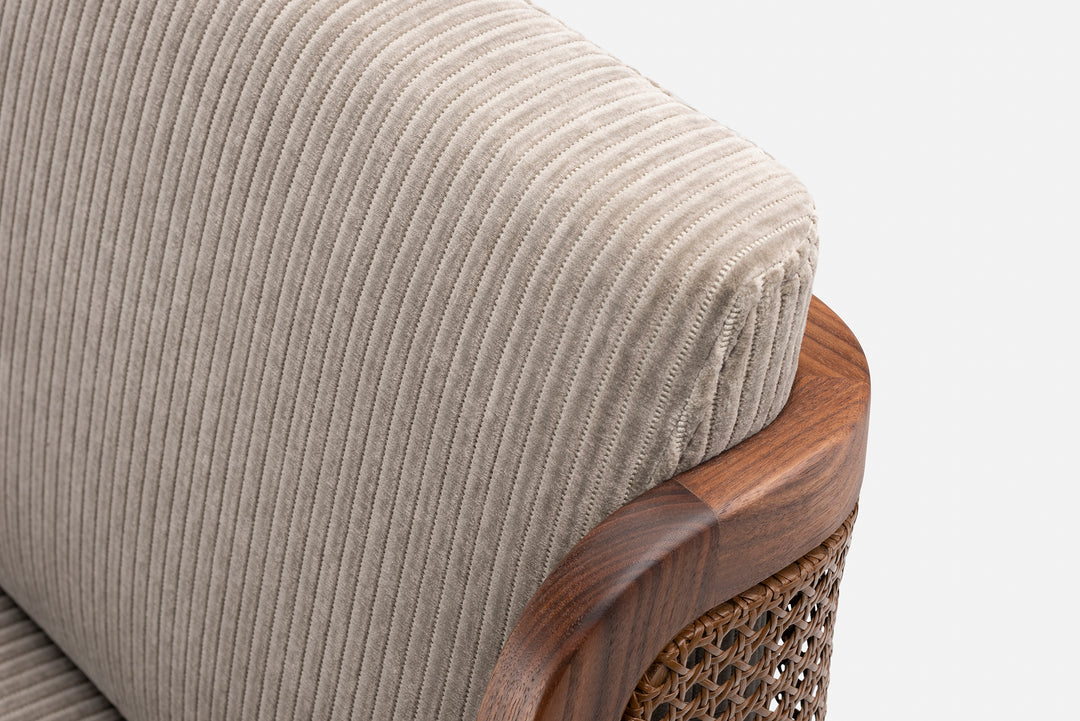 DANISH OILED WALNUT & PHLOX 243 (MODEL: P)