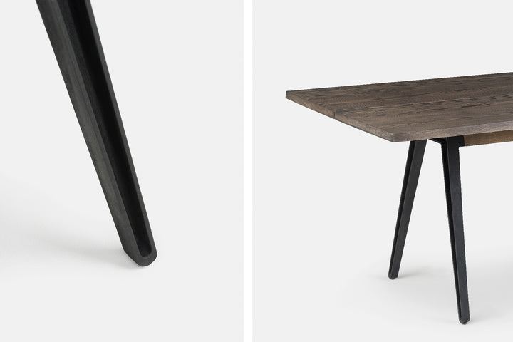 BLACK OILED ASH & CAST IRON