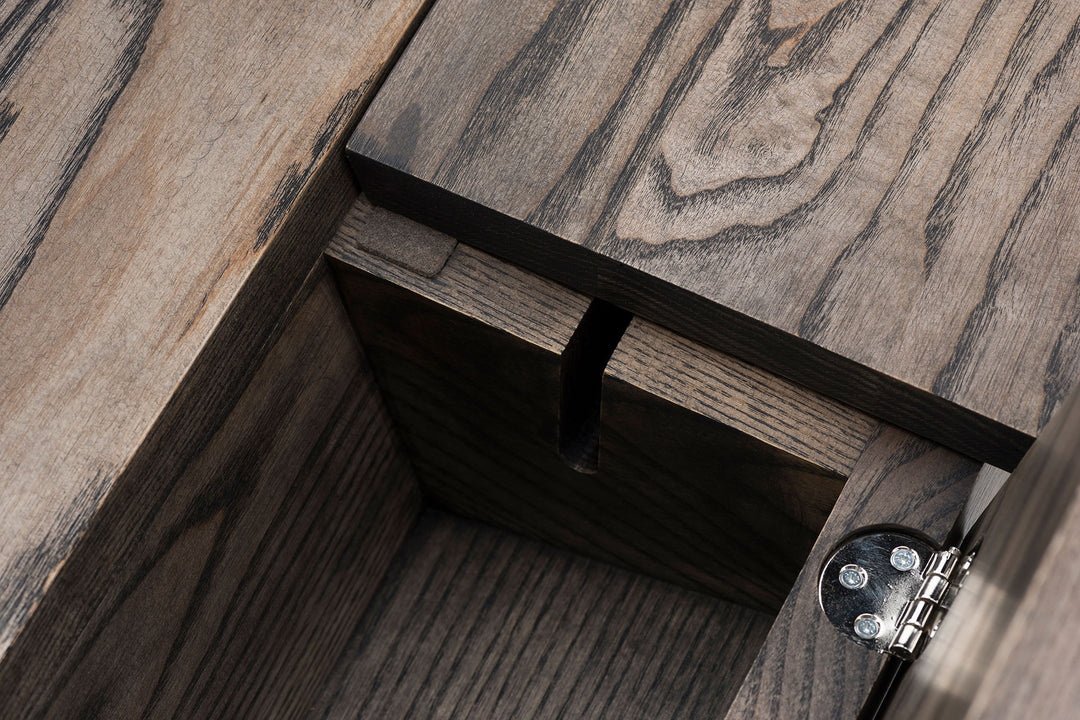 BLACK OILED ASH & CAST IRON