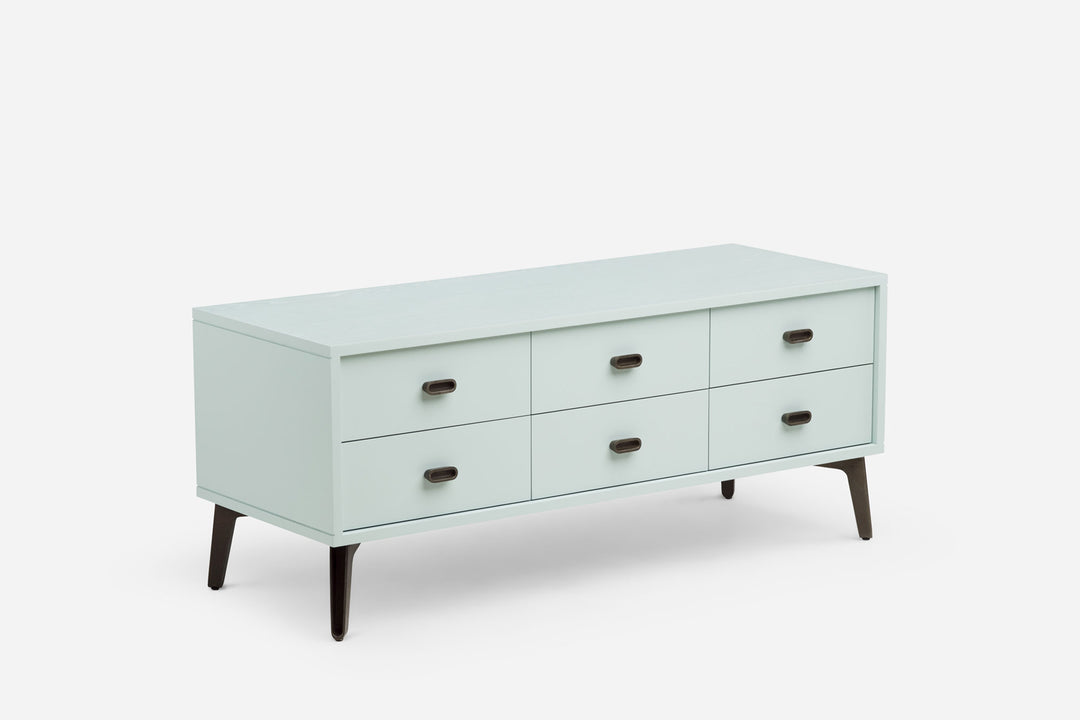 LAGOON PAINTED ASH & CAST IRON