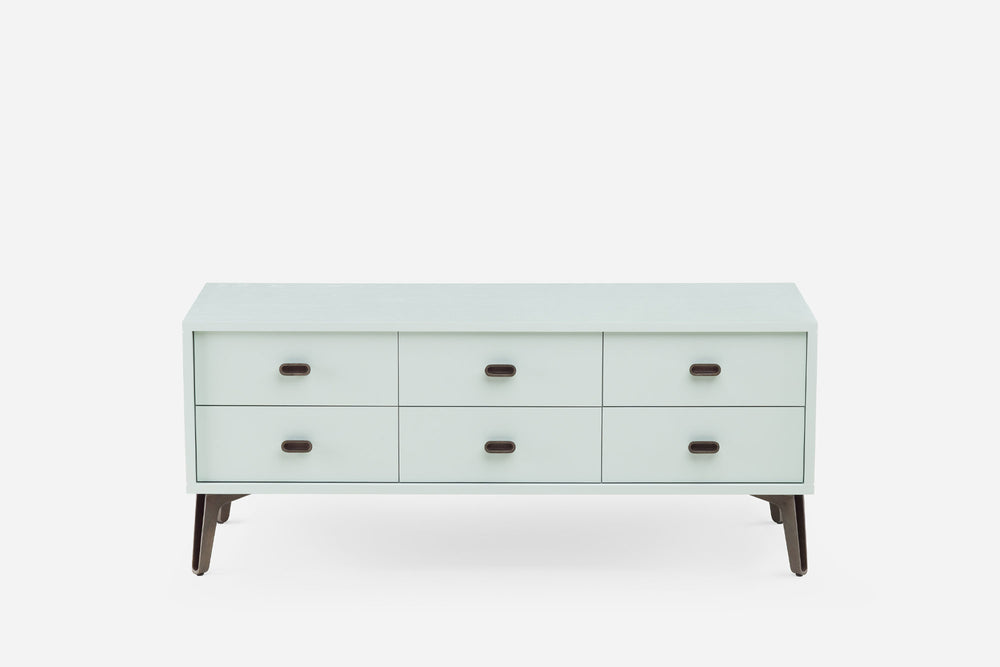 LAGOON PAINTED ASH & CAST IRON