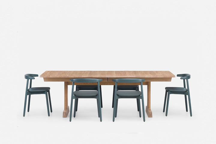 WHITE OILED OAK (NO LEAVES + ANDO CHAIR IN BAY PAINTED ASH)