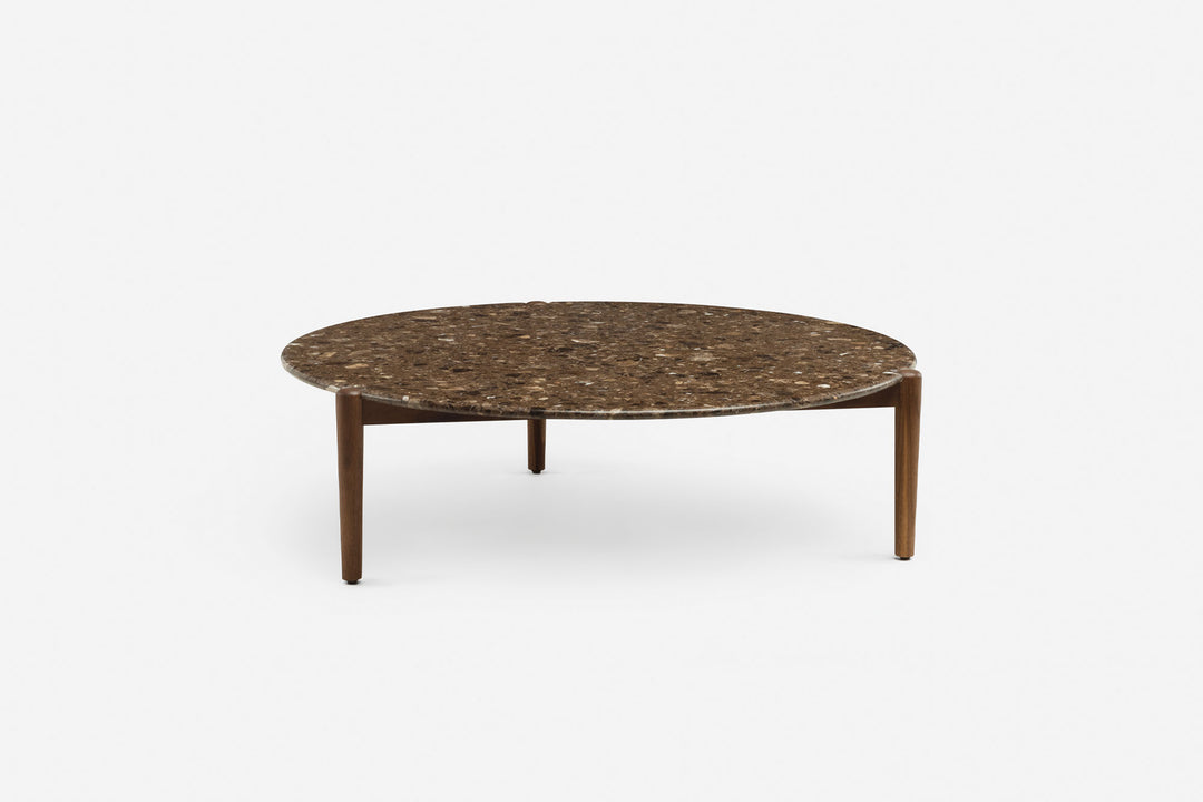 DANISH OILED WALNUT & CASTANHO TERRAZZO (MODEL: GM)