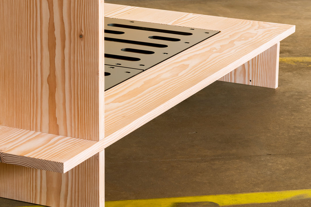 WHITE OILED DOUGLAS FIR (MODEL: S)