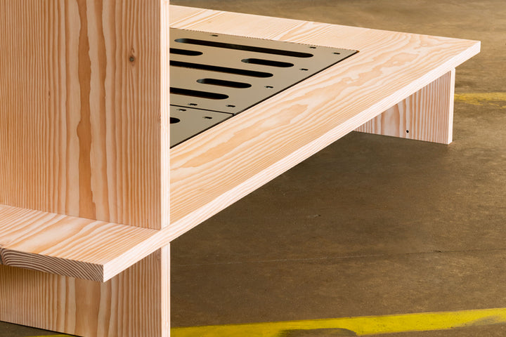 WHITE OILED DOUGLAS FIR (MODEL: S)