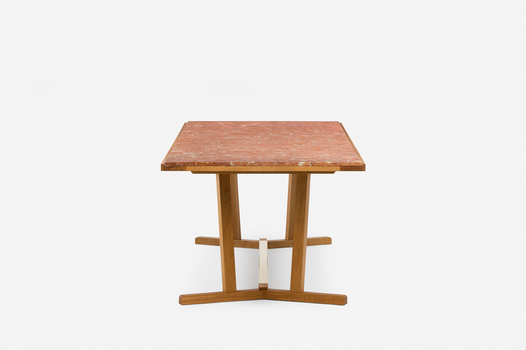 DANISH OILED OAK & ROSA NEGRAIS MARBLE