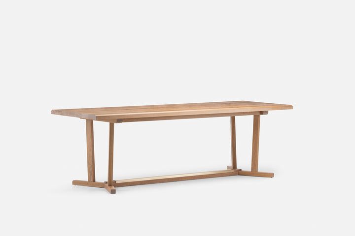 WHITE OILED OAK & BRUSHED BRASS