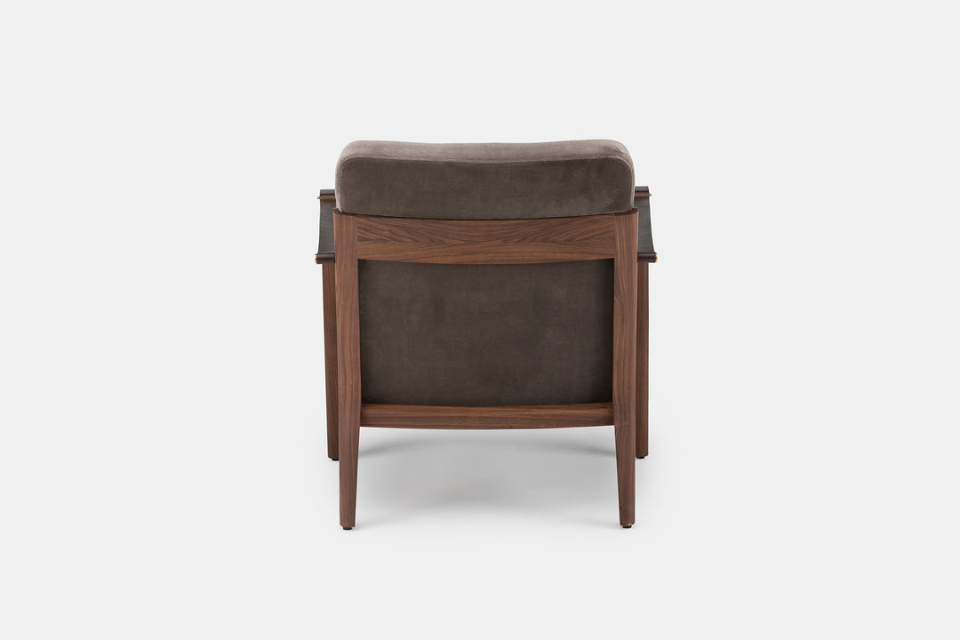 DANISH OILED WALNUT & HARALD 2 242 & BROWN LEATHER STRAPS