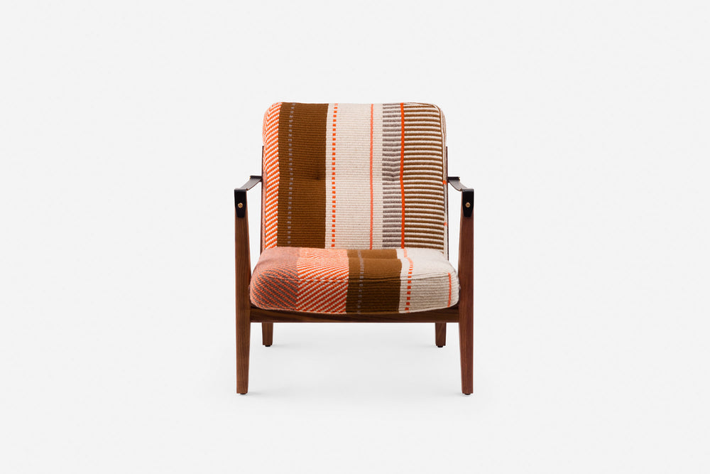 DANISH OILED WALNUT & MANTA ESPINHADA & BLACK LEATHER STRAPS