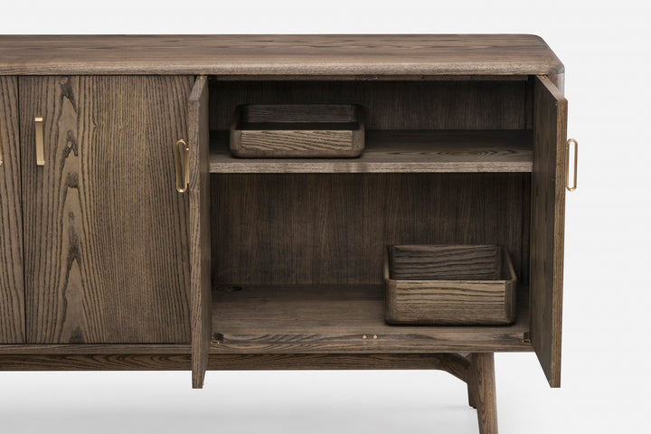 BLACK OILED ASH (+ OPTIONAL TRAYS)