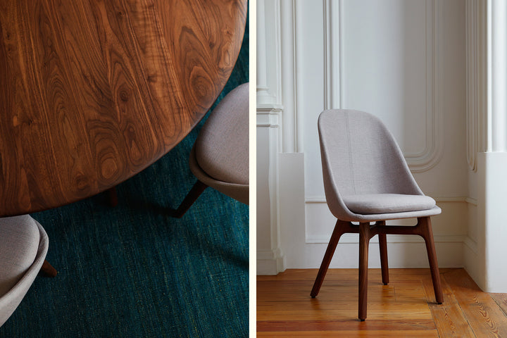 DANISH OILED WALNUT & SUNNIVA 2 143(+ SOLO ROUND TABLE)